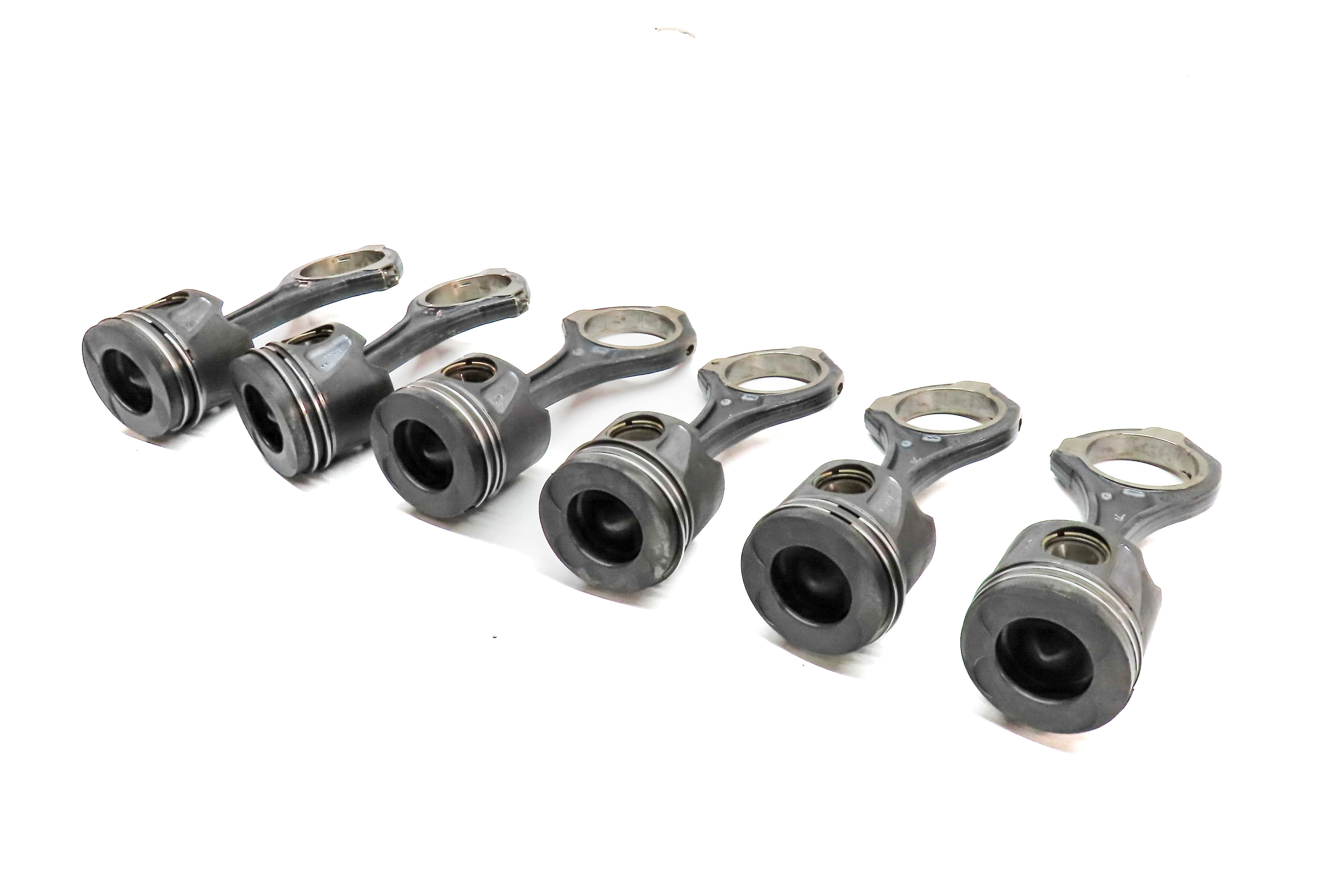12-17 MERCEDES GL350 GLS350D ML350 S350 (W166 X166 W221) 3.0L DIESEL PISTON SET6 — exact item pictured